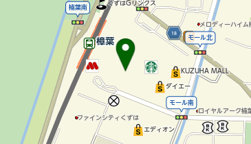 三井住友銀行 くずは支店の地図画像