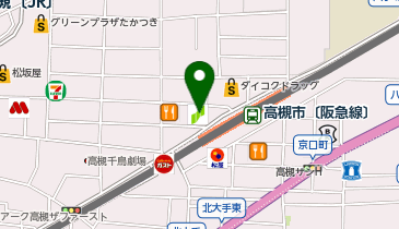 三井住友銀行 茨木西支店の地図画像