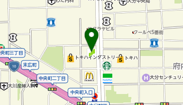 三井住友銀行 大分支店の地図画像