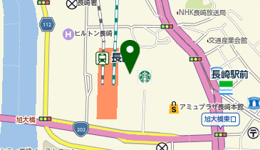 三井住友銀行 JR長崎駅ビル店の地図画像