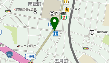 三井住友銀行 堺支店の地図画像