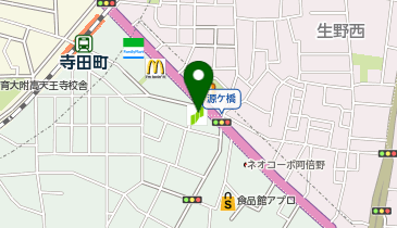 三井住友銀行 寺田町支店の地図画像