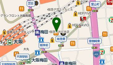 三井住友銀行 南森町支店の地図画像