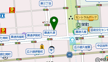 三井住友銀行 SMBCパーク 栄(SMBCパーク 栄出張所)の地図画像