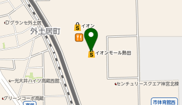 三井住友銀行 イオンモール熱田店の地図画像