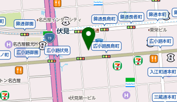 三井住友銀行 名古屋エリアの地図画像