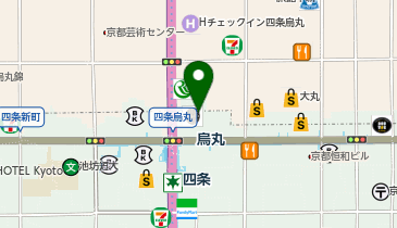三井住友銀行 京都支店の地図画像