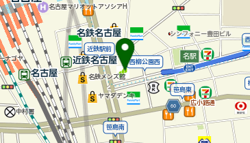 三井住友銀行 名古屋駅前支店の地図画像