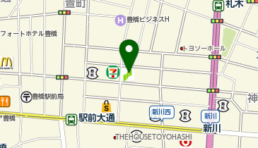 三井住友銀行 豊橋支店の地図画像