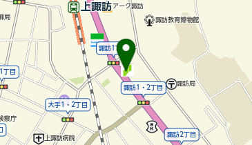 三井住友銀行 諏訪支店の地図画像