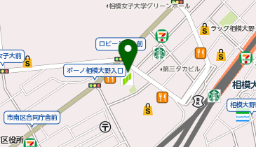 三井住友銀行 相模原支店の地図画像