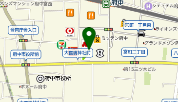 三井住友銀行 府中支店の地図画像