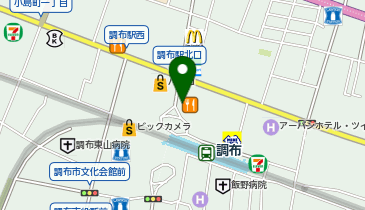 三井住友銀行 国領支店の地図画像
