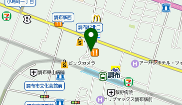 三井住友銀行 調布駅前支店の地図画像