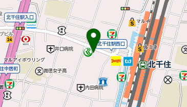 三井住友銀行 五反野支店の地図画像