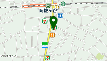 三井住友銀行 阿佐ヶ谷支店の地図画像