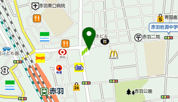 三井住友銀行 赤羽支店の地図画像