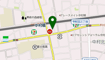 三井住友銀行 中村橋支店の地図画像