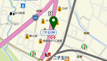 三井住友銀行 二子玉川支店の地図画像