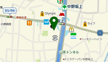 三井住友銀行 中野坂上支店の地図画像