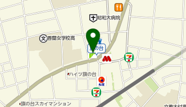 三井住友銀行 旗ノ台支店の地図画像