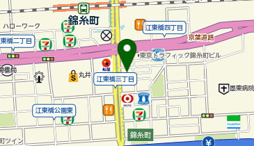 三井住友銀行 砂町支店の地図画像