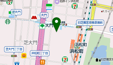 三井住友銀行 浜松町支店の地図画像