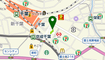 三井住友銀行 佐倉支店の地図画像