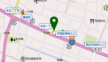 三井住友銀行 熊谷支店の地図画像