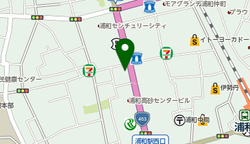 三井住友銀行 浦和支店の地図画像