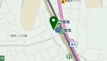 三井住友銀行 ルシオーレ蛍池店の地図画像