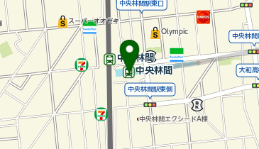 三井住友銀行 エトモ中央林間店の地図画像