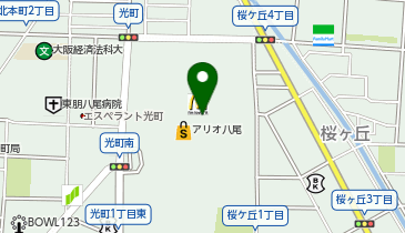 三井住友銀行 アリオ八尾店の地図画像