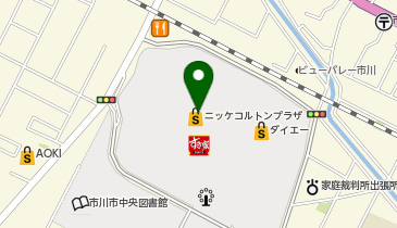 三井住友銀行 ニッケコルトンプラザ市川店の地図画像