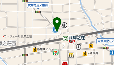 三井住友銀行 武庫之荘支店の地図画像