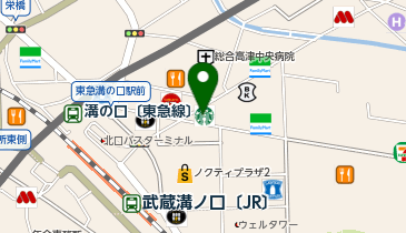カラオケ コート・ダジュール 溝の口店の地図画像
