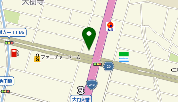カラオケ コート・ダジュール 岡崎大樹寺店の地図画像