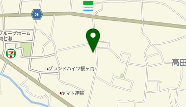 カラオケ コート・ダジュール 南高田店の地図画像