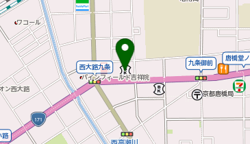 京都信用金庫 吉祥院支店の地図画像