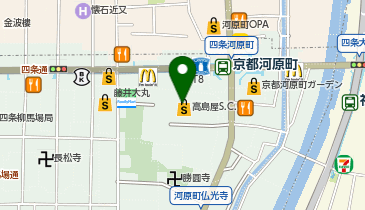 京都信用金庫(ATM) 高島屋出張所の地図画像