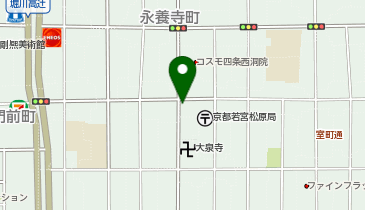 京都信用金庫(ATM) 西洞院出張所の地図画像