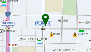 京都信用金庫(ATM) 葛野大路高辻出張所の地図画像