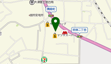 京都信用金庫(ATM) マツヤスーパー大津美崎店出張所の地図画像