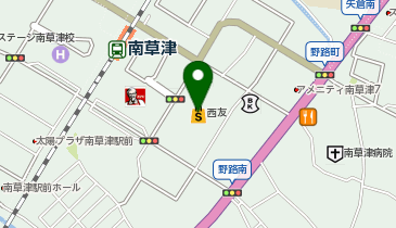 京都信用金庫(ATM) 西友南草津店出張所の地図画像