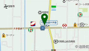 京都信用金庫 伏見支店の地図画像