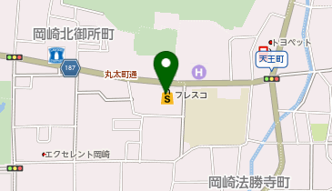 京都信用金庫(ATM) フレスコ岡崎店出張所の地図画像