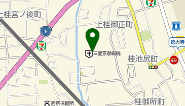 京都信用金庫(ATM) 三菱京都病院出張所の地図画像