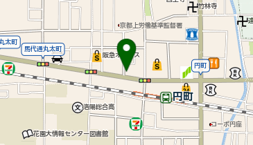 京都信用金庫 円町支店の地図画像
