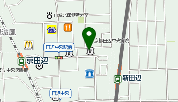 京都信用金庫 田辺支店の地図画像