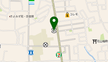 京都信用金庫 西山科支店の地図画像